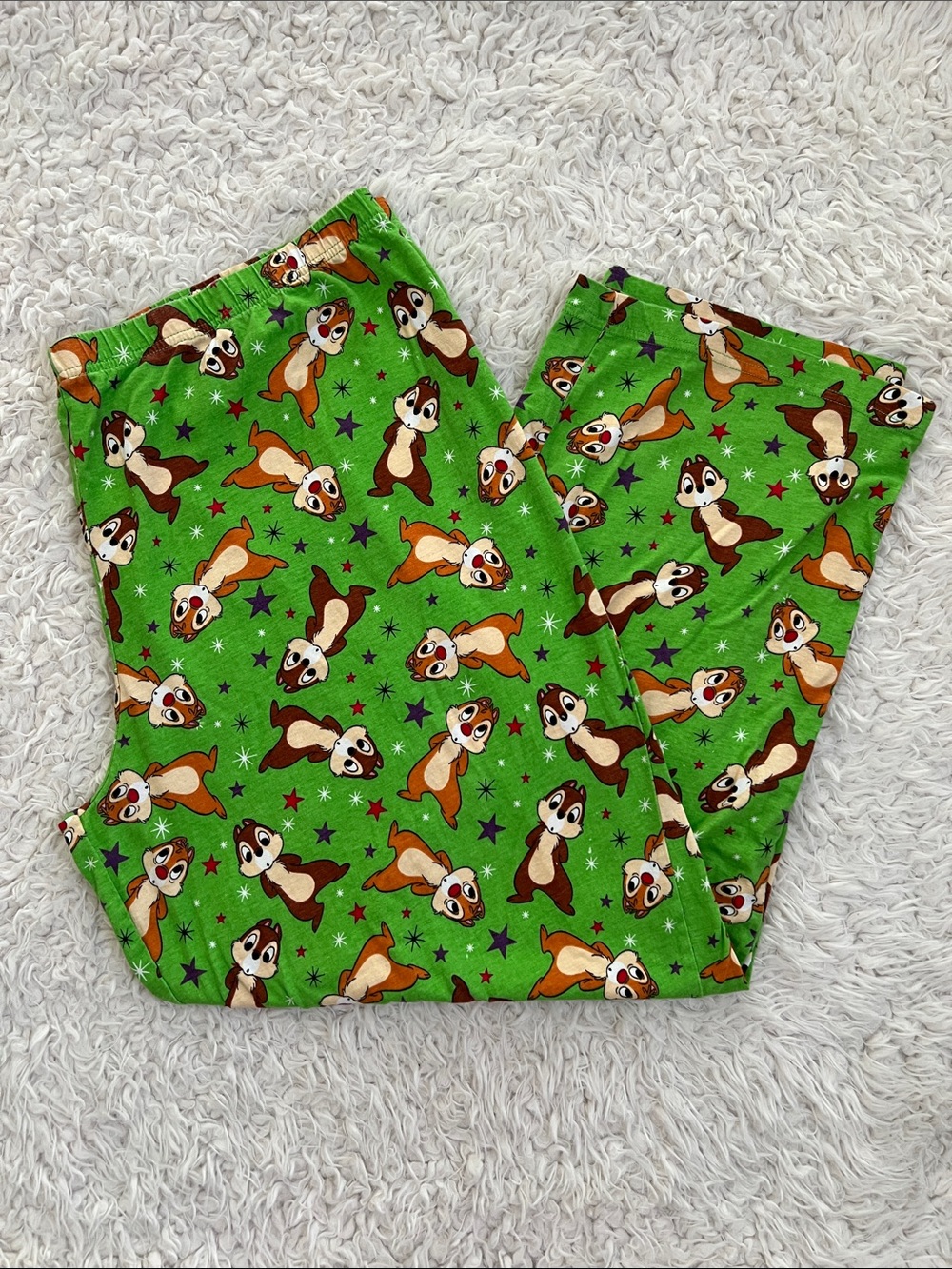 Chip and Dale Pajama Pants Womens Disney Loungewear